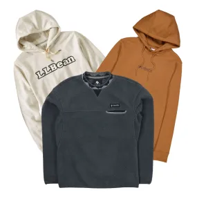 50x COLUMBIA/LL BEAN SWEATSHIRTS