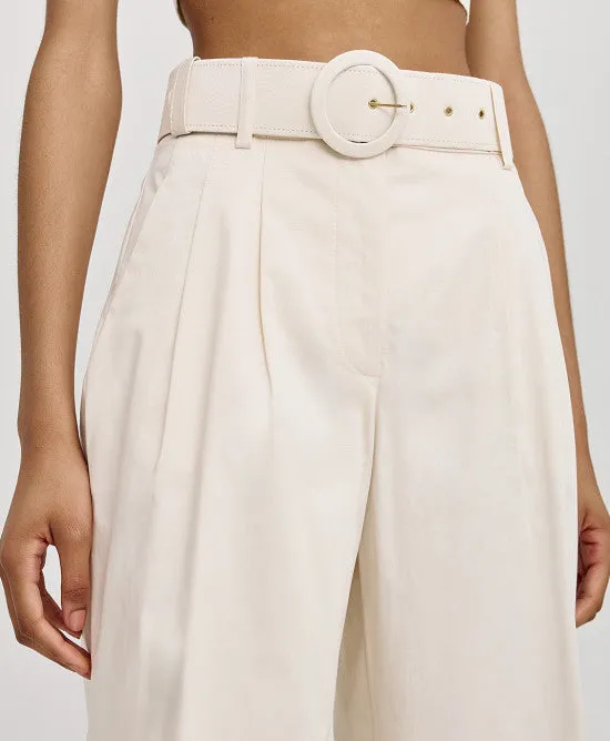 Access Fashion Vanilla Pants With Belt