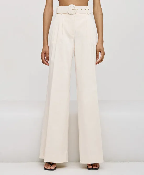 Access Fashion Vanilla Pants With Belt