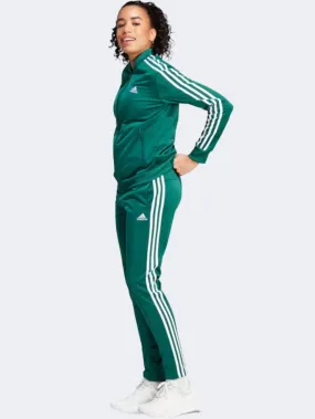 Adidas 3S  Women Sportswear Suit Green/White