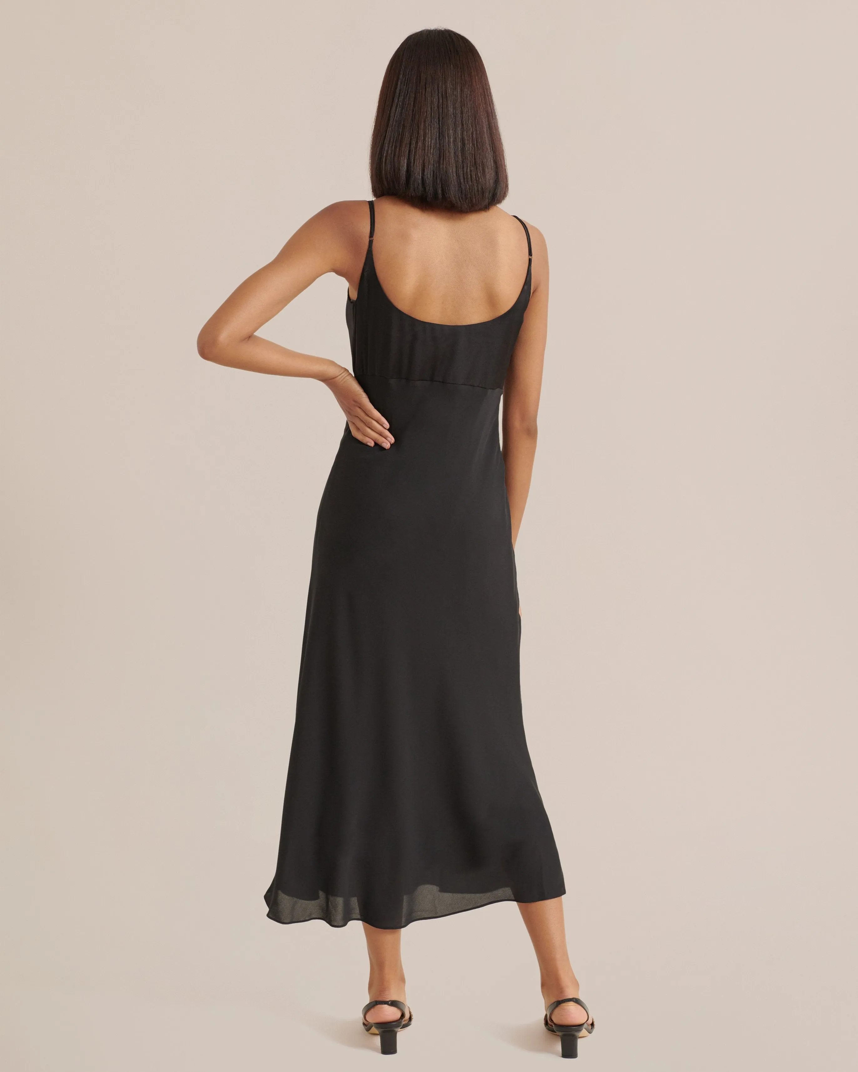 Alysha Square-Neck Dress