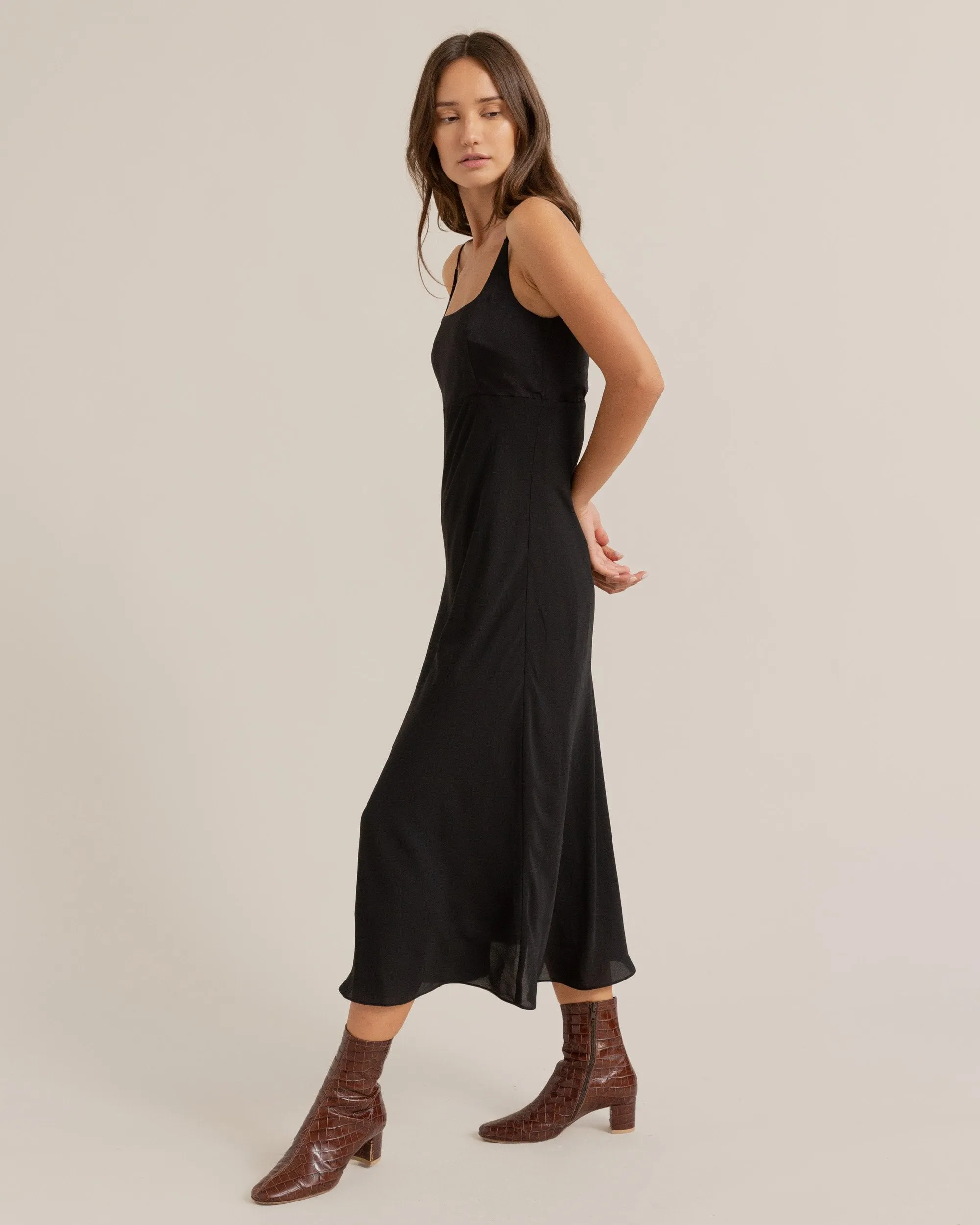 Alysha Square-Neck Dress