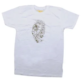 Anti-Hero Fingered Slim Fit S/S - White - Men's T-Shirt