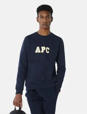 A.P.C. Malcolm Sweatshirt - Navy Blue