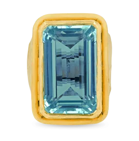 Aquamarine Ring, 24.40 Carats