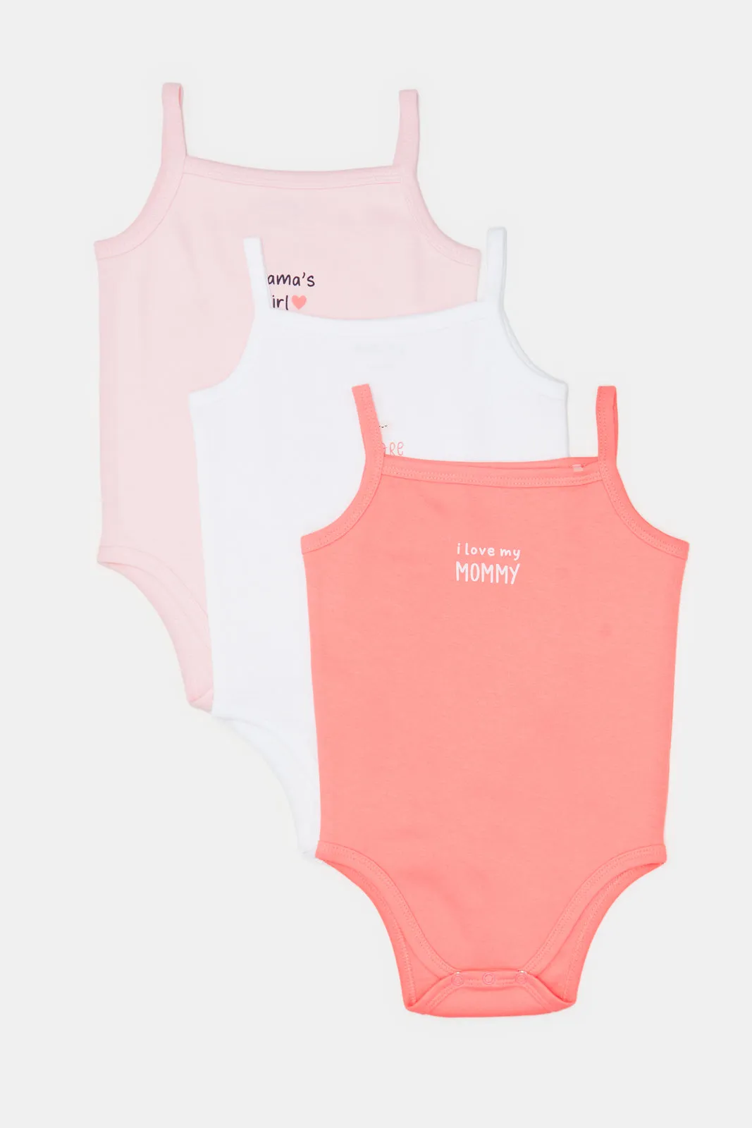 Babies Assorted Printed Bodysuit Set (Pack Of 3)