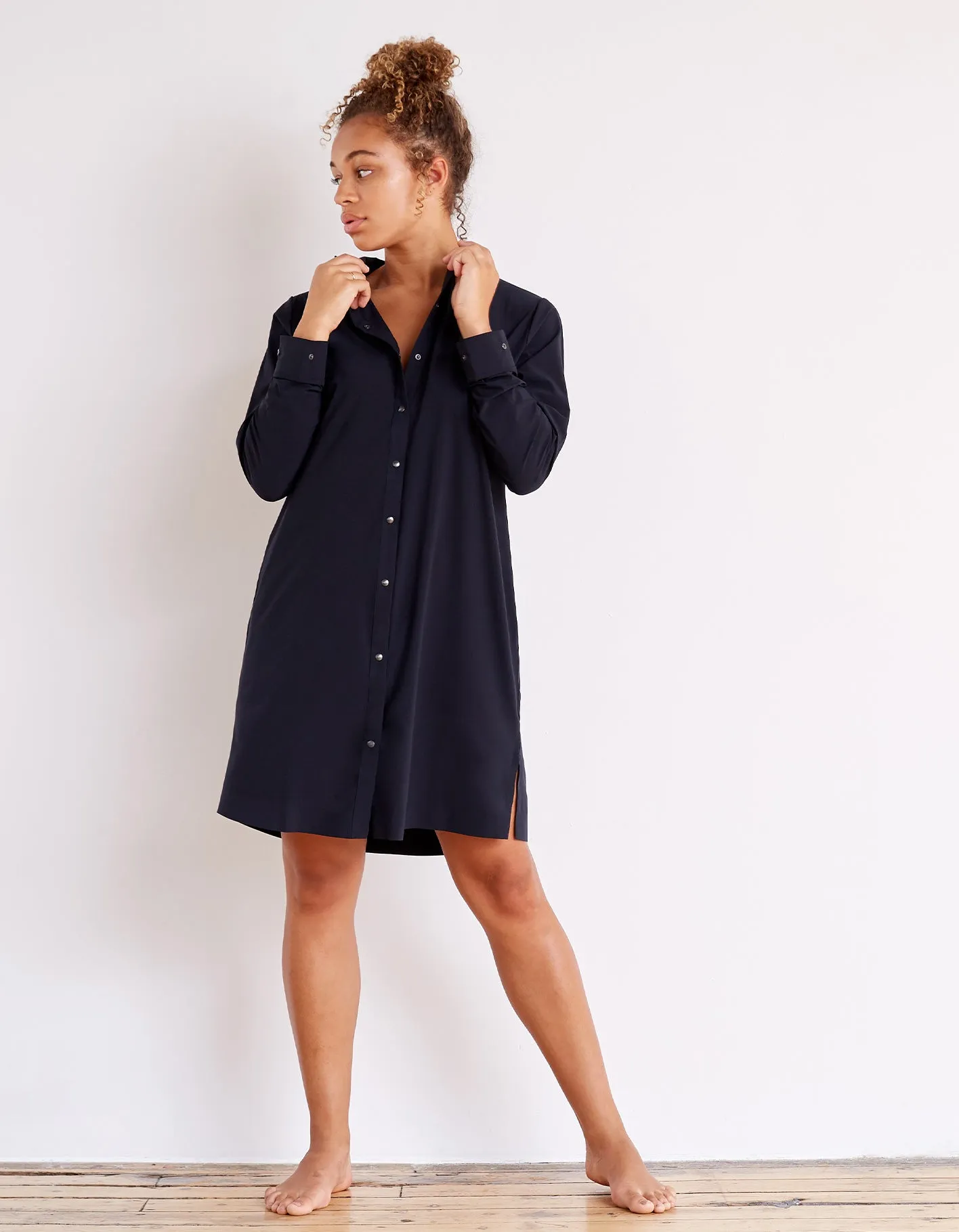 Back To Front Shirt Dress