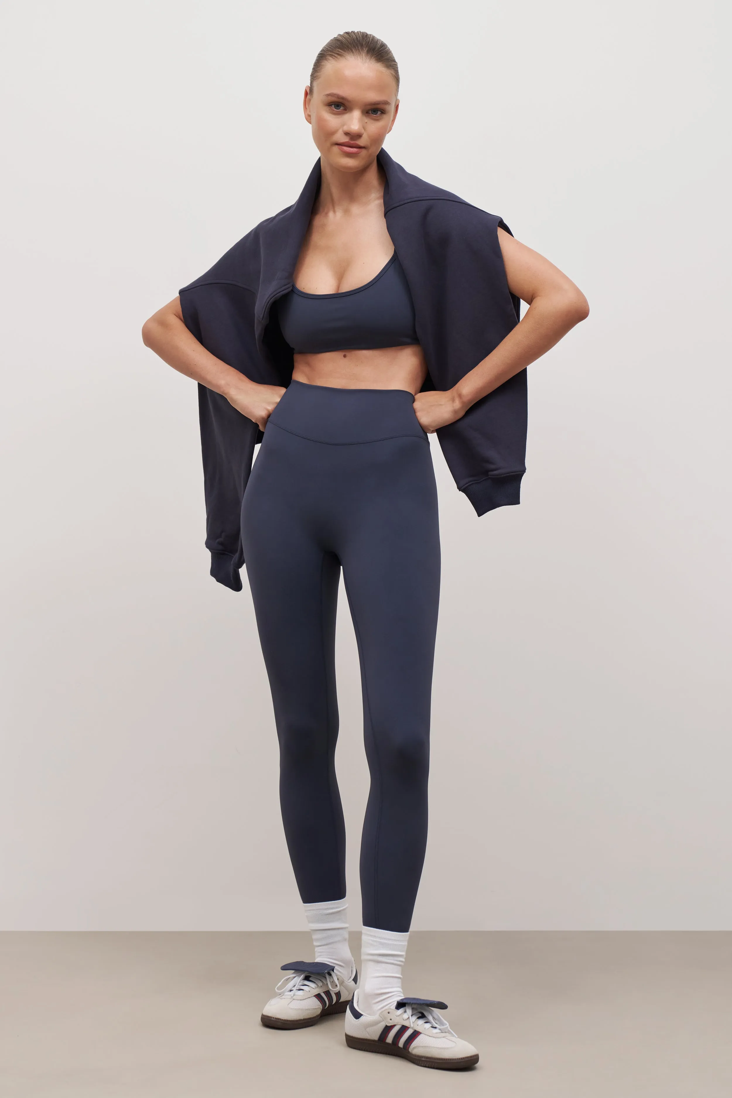 Base Sculpting Leggings - Midnight Blue