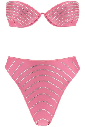 Bikini Set With Rhinestones