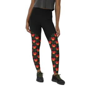 Black History Month Compression Leggings