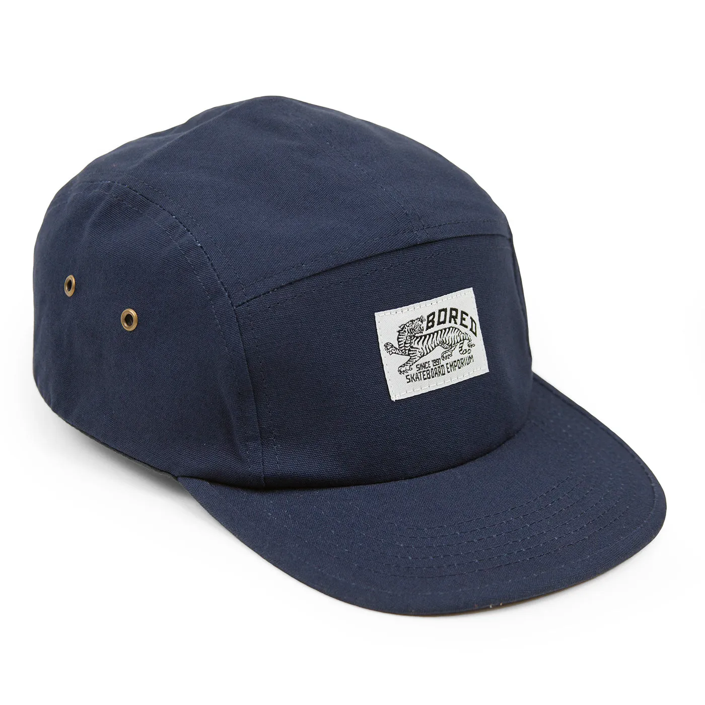 Bored of Southsea Daily Use 5 Panel Cap - Navy