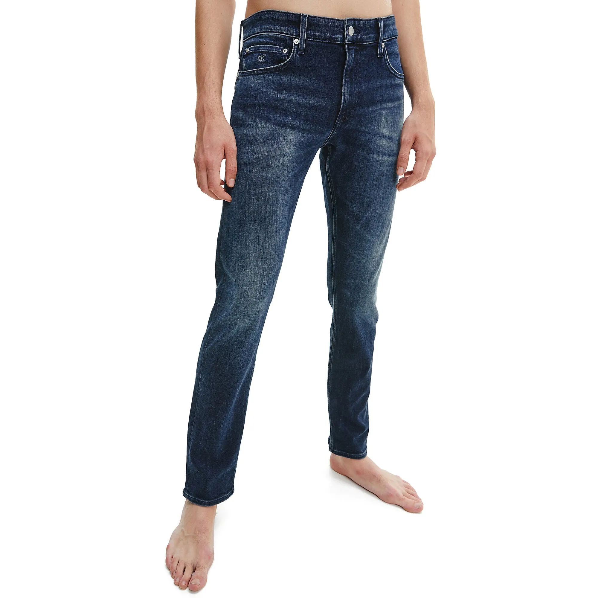 Calvin Klein Slim Jeans - Dark Cobble Denim