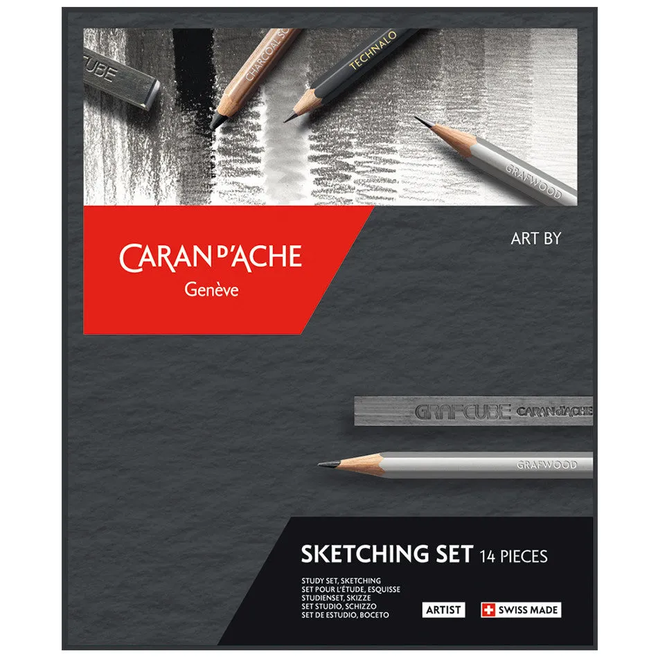 Caran d'Ache Artist Art By Sketching Set