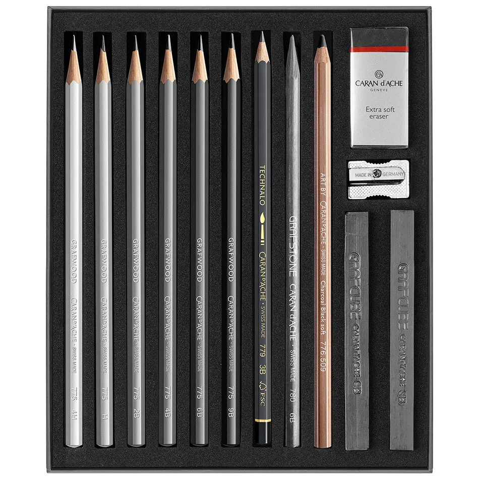 Caran d'Ache Artist Art By Sketching Set