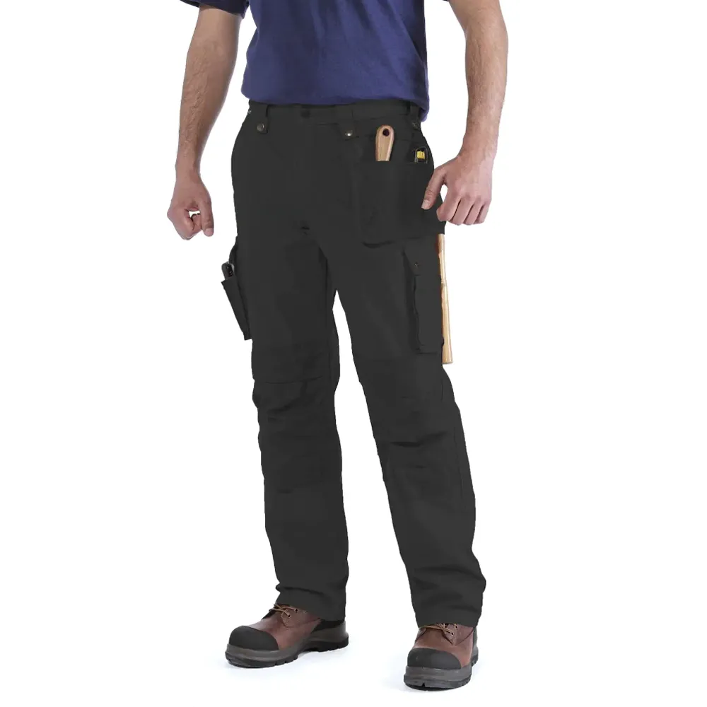 Carhartt 100233 Multi Pocket Ripstop Pant Work Trouser BLACK