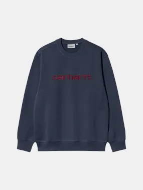 Carhartt Sweatshirt Air Force Blue