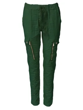 CARMEN cargo trousers - Green Absolute