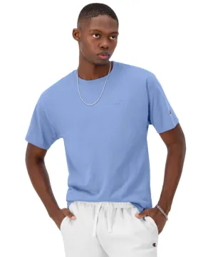 Champion Classic Tee, Embroidered C Logo Plaster Blue T0223 R8Y