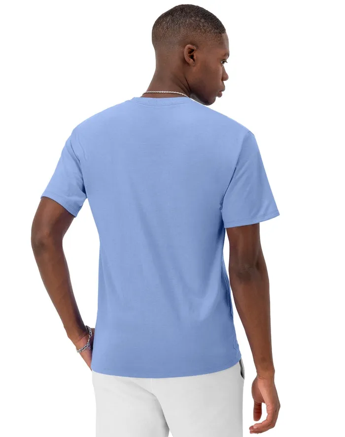 Champion Classic Tee, Embroidered C Logo Plaster Blue T0223 R8Y