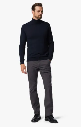 Charisma Relaxed Straight Chino In Anthracite Twill