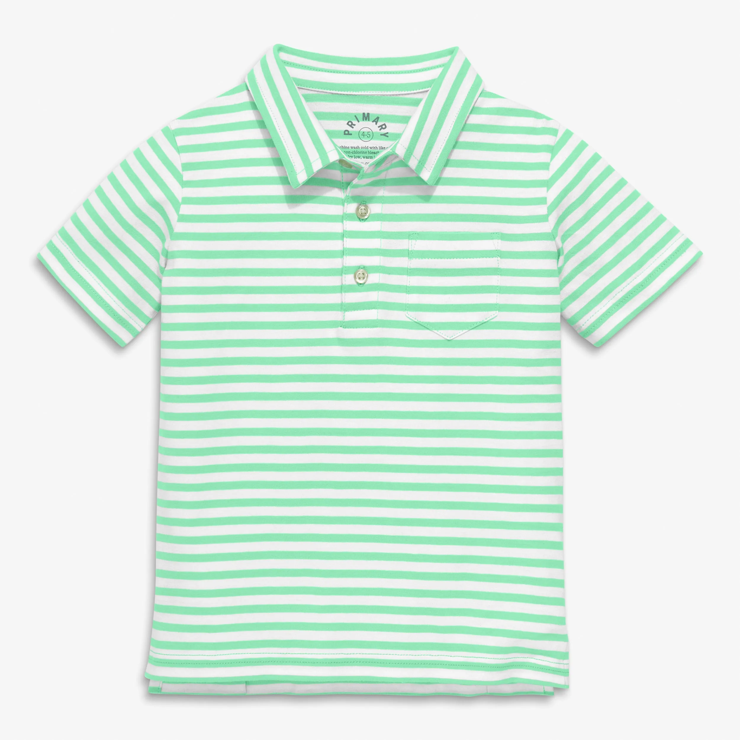 Clearance short sleeve polo in stripe