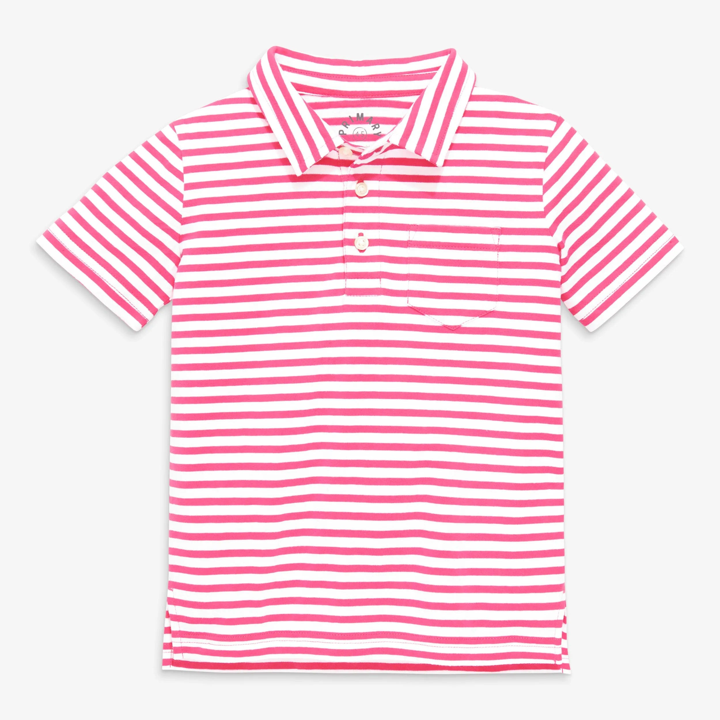 Clearance short sleeve polo in stripe