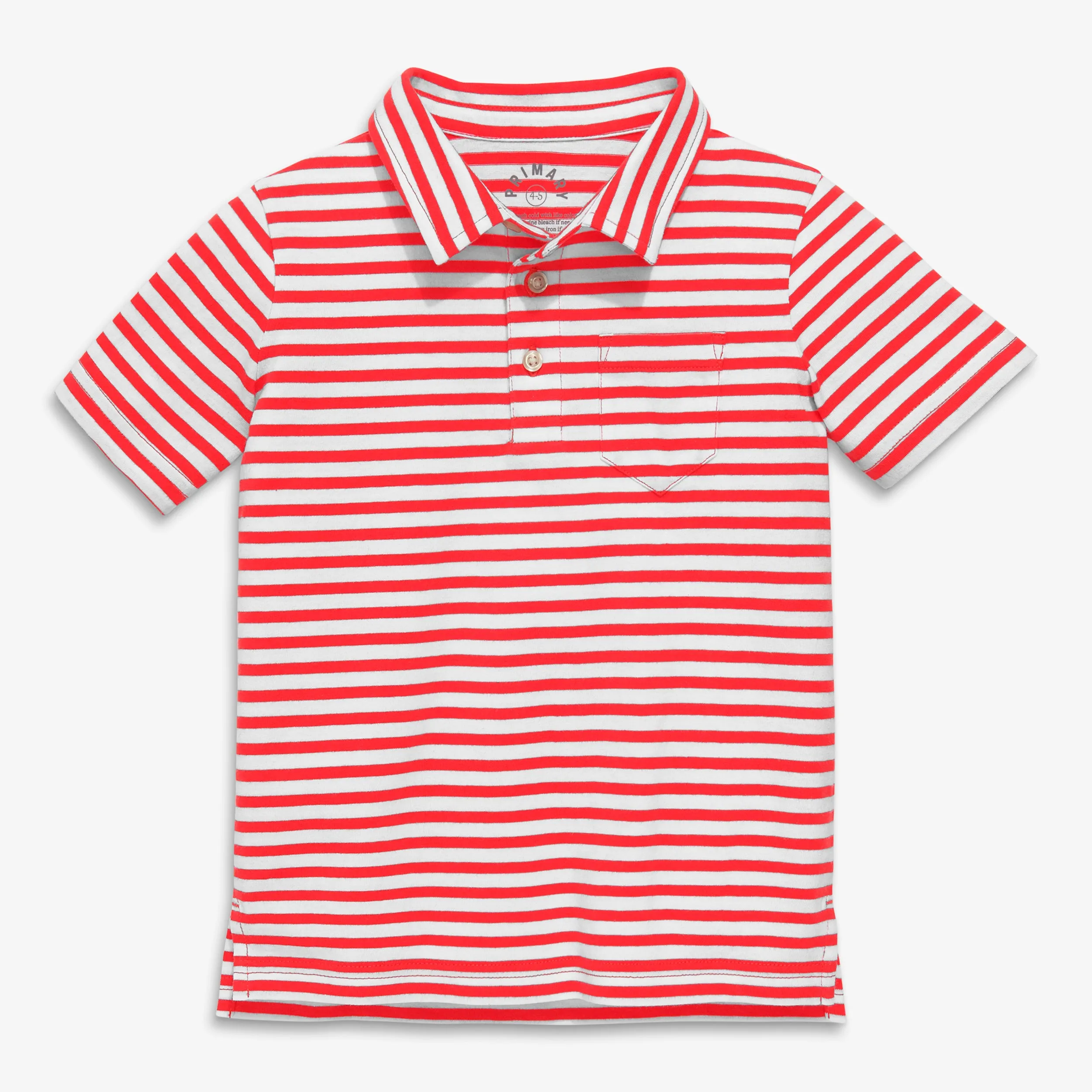 Clearance short sleeve polo in stripe