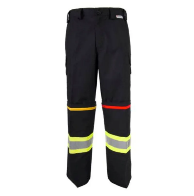 CoolWorks Hi-Vis Men's Ventilated Cargo Work Pants CW2BLAK - Black