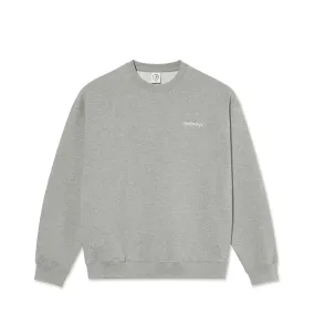 Dave Crewneck | Surf Logo | Heather Grey