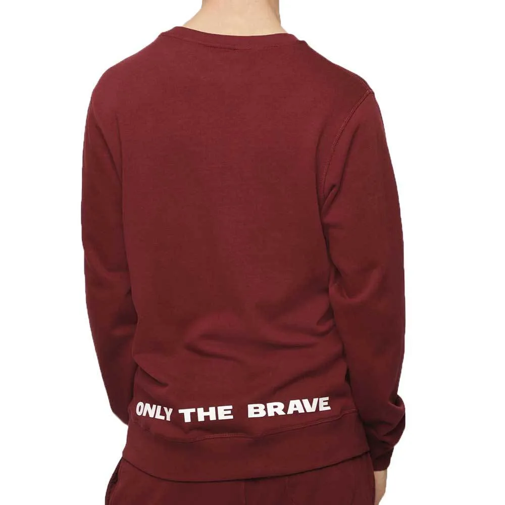 Diesel UMLT Willy Sweatshirt - Burgundy