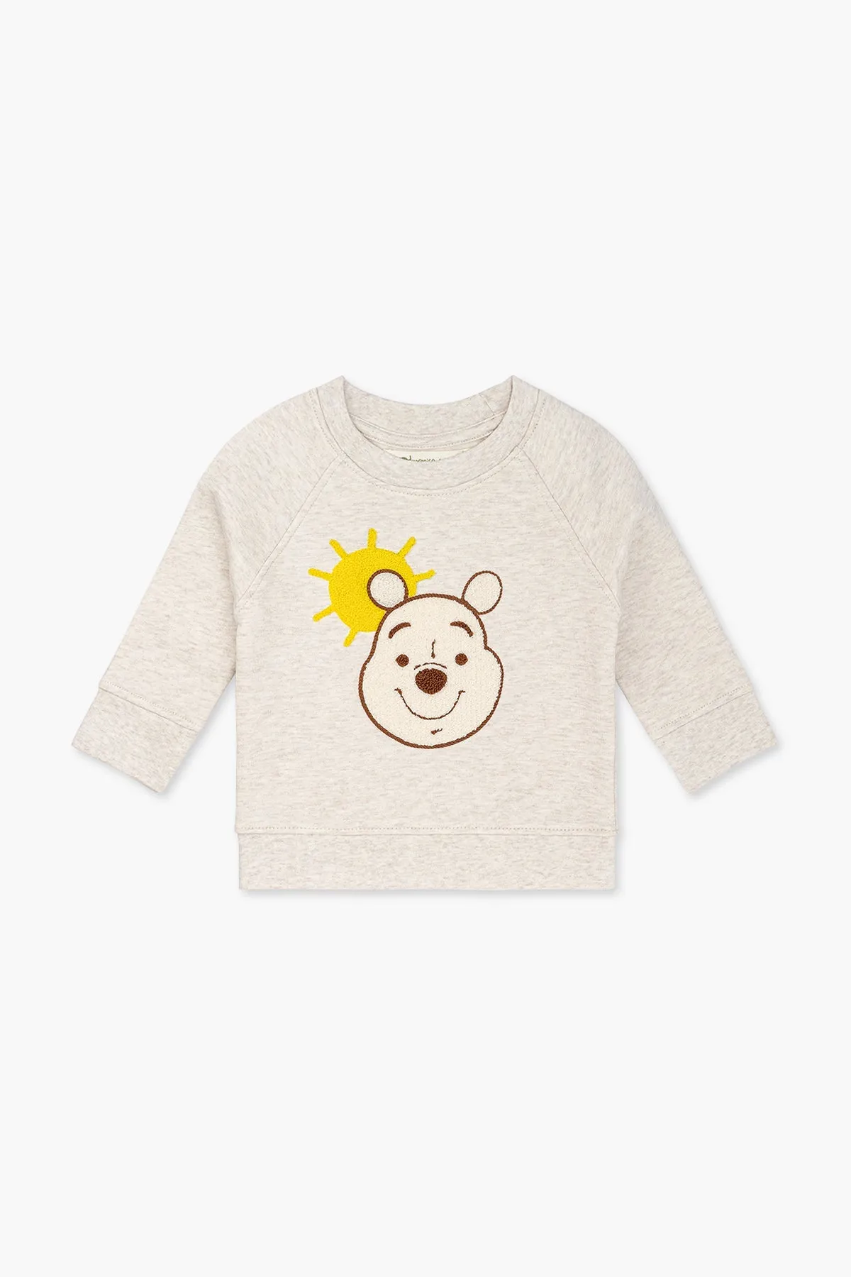 Embroidered Crewneck Sweatshirt_Winnie the Pooh