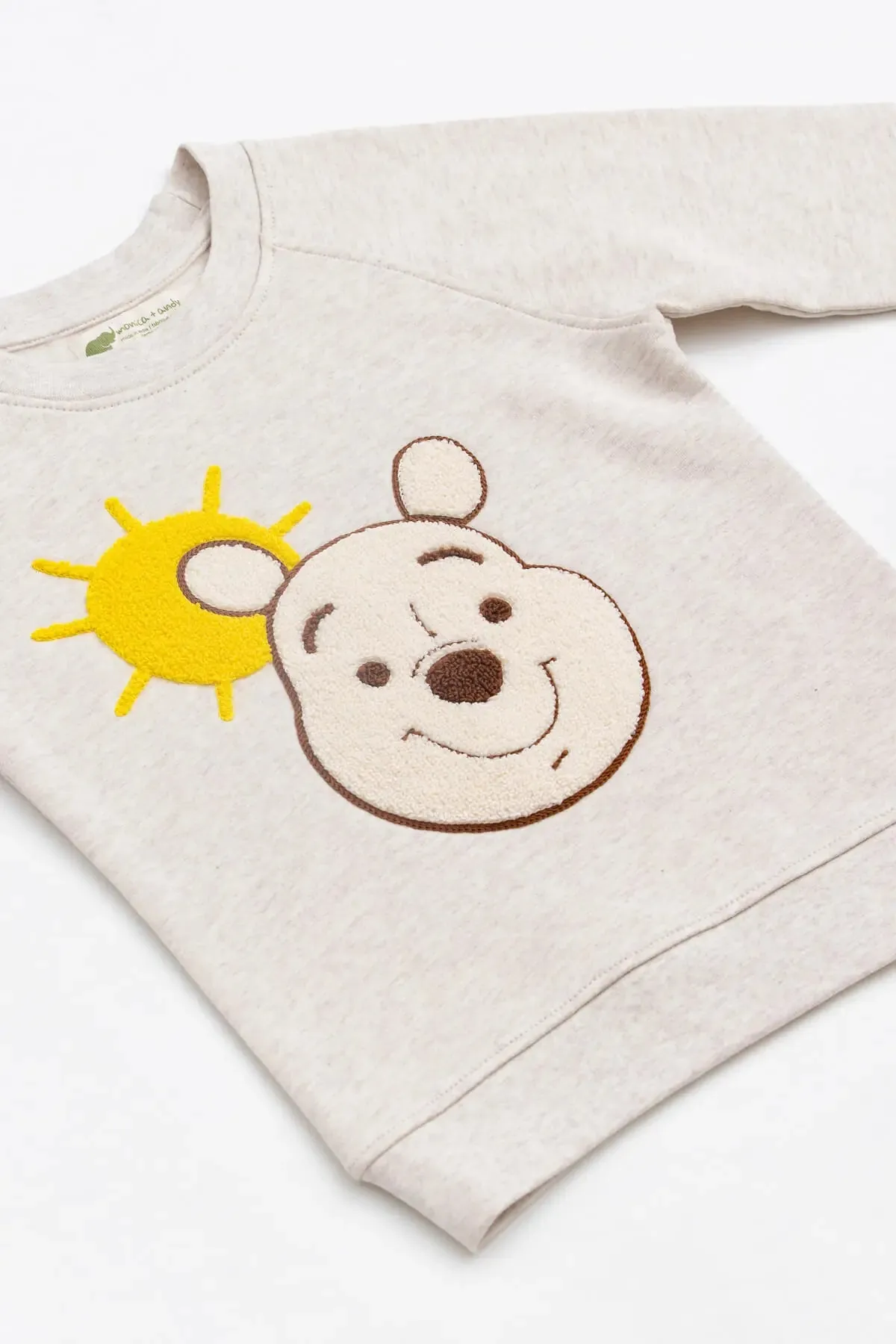 Embroidered Crewneck Sweatshirt_Winnie the Pooh