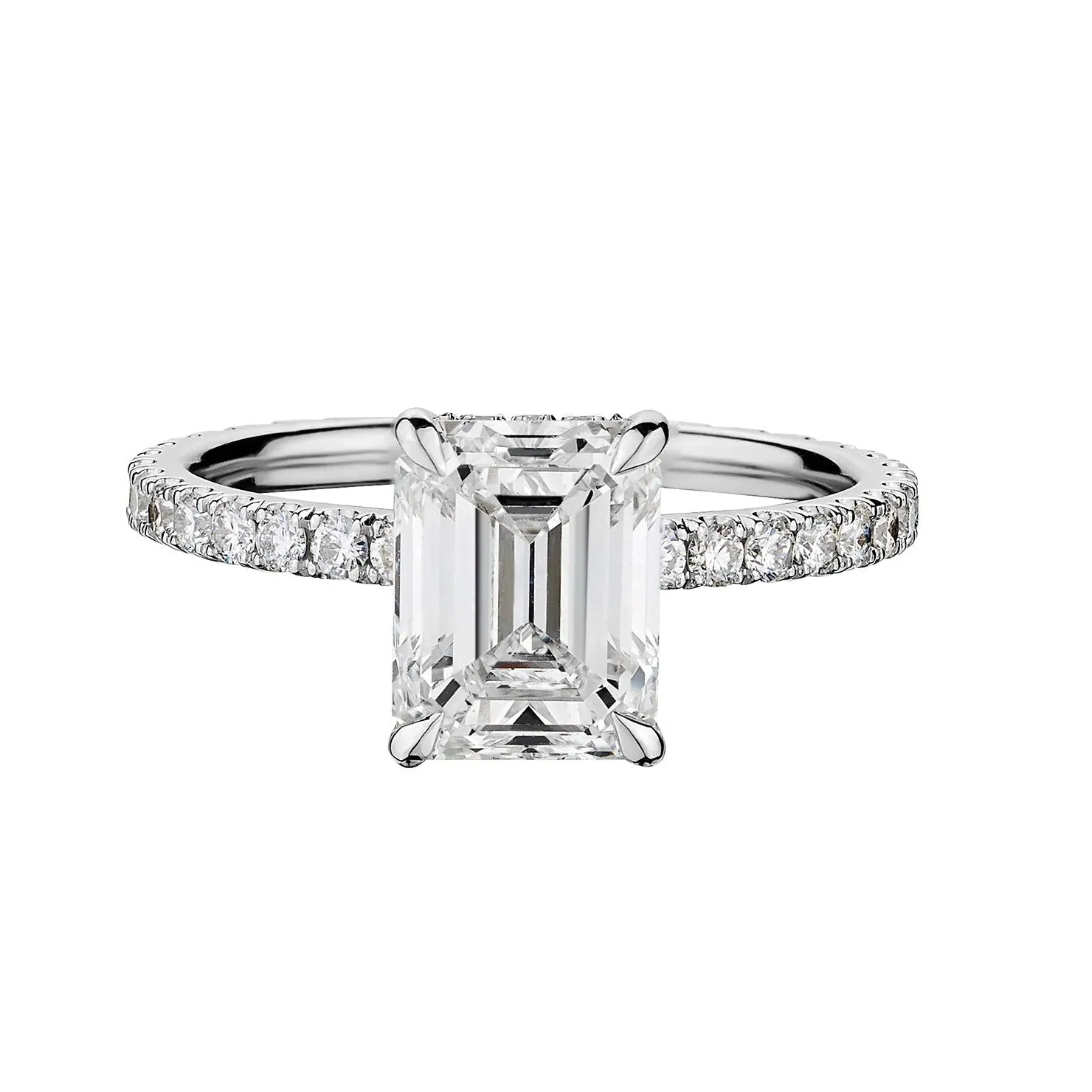 EMERALD CUT DIAMOND RING