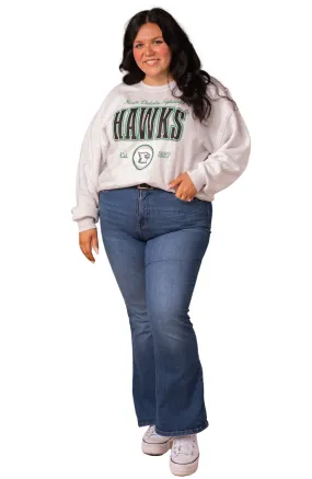 Fighting Hawks Vintage Oversized Crew