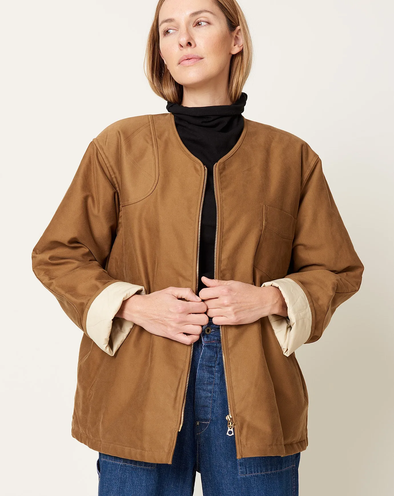 Game Jacket in Camel