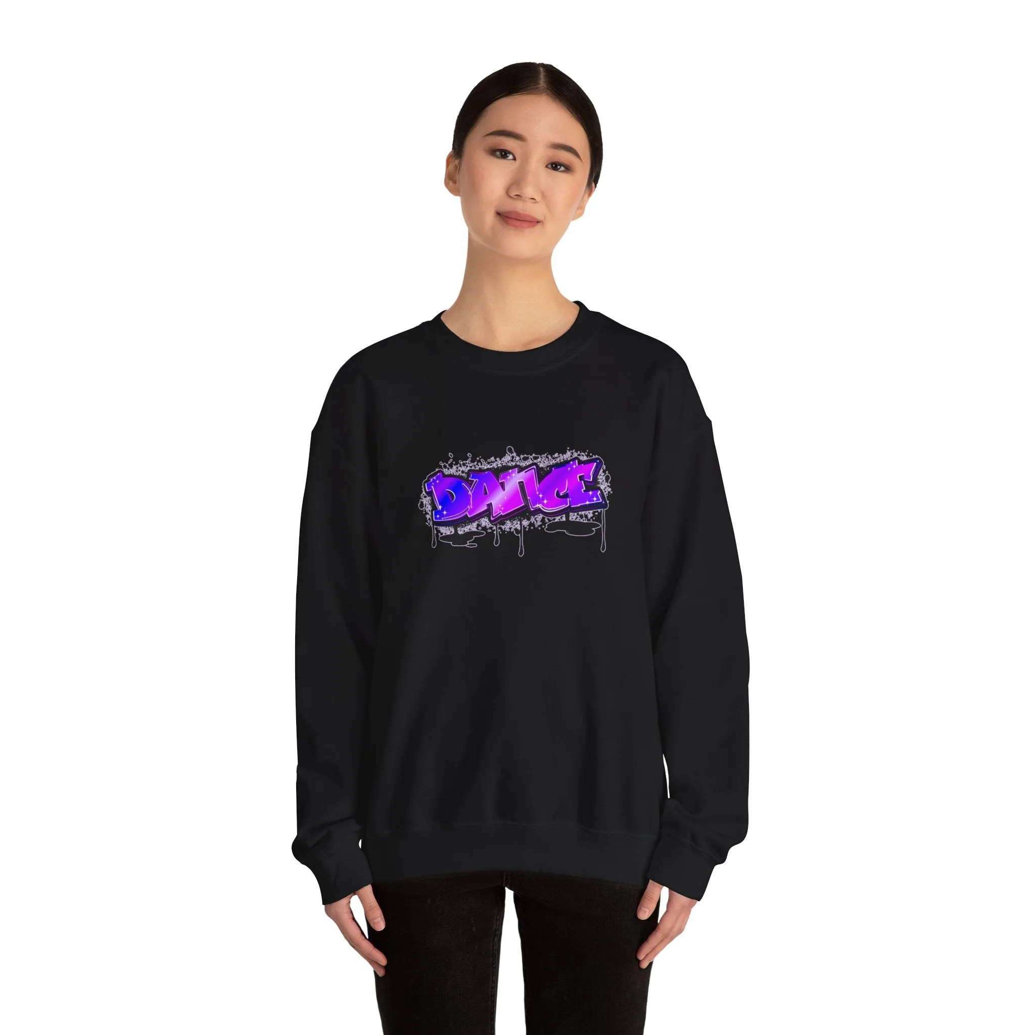 Graffiti Dance Unisex Heavy Blend™ Crewneck Sweatshirt