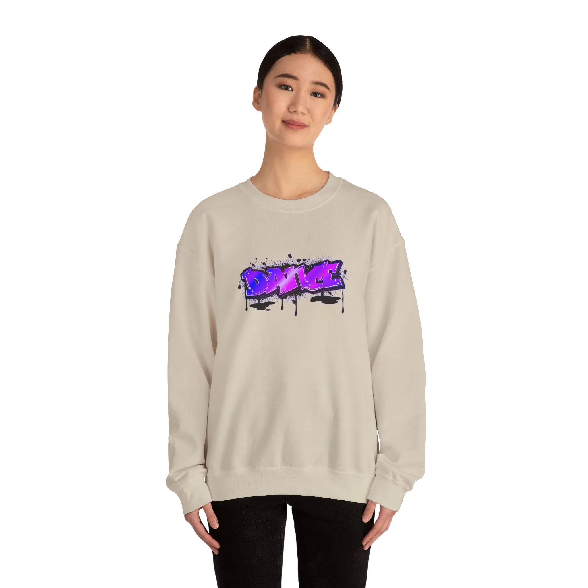 Graffiti Dance Unisex Heavy Blend™ Crewneck Sweatshirt