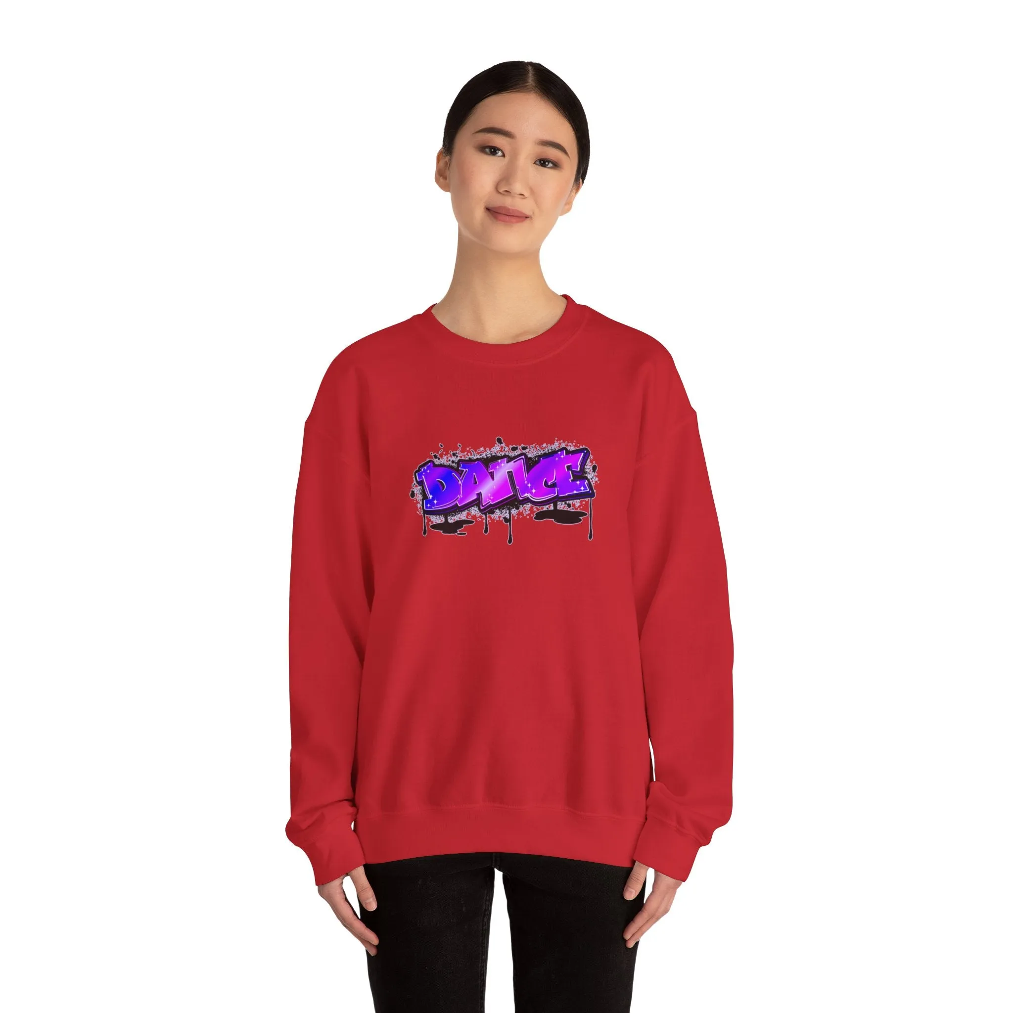 Graffiti Dance Unisex Heavy Blend™ Crewneck Sweatshirt