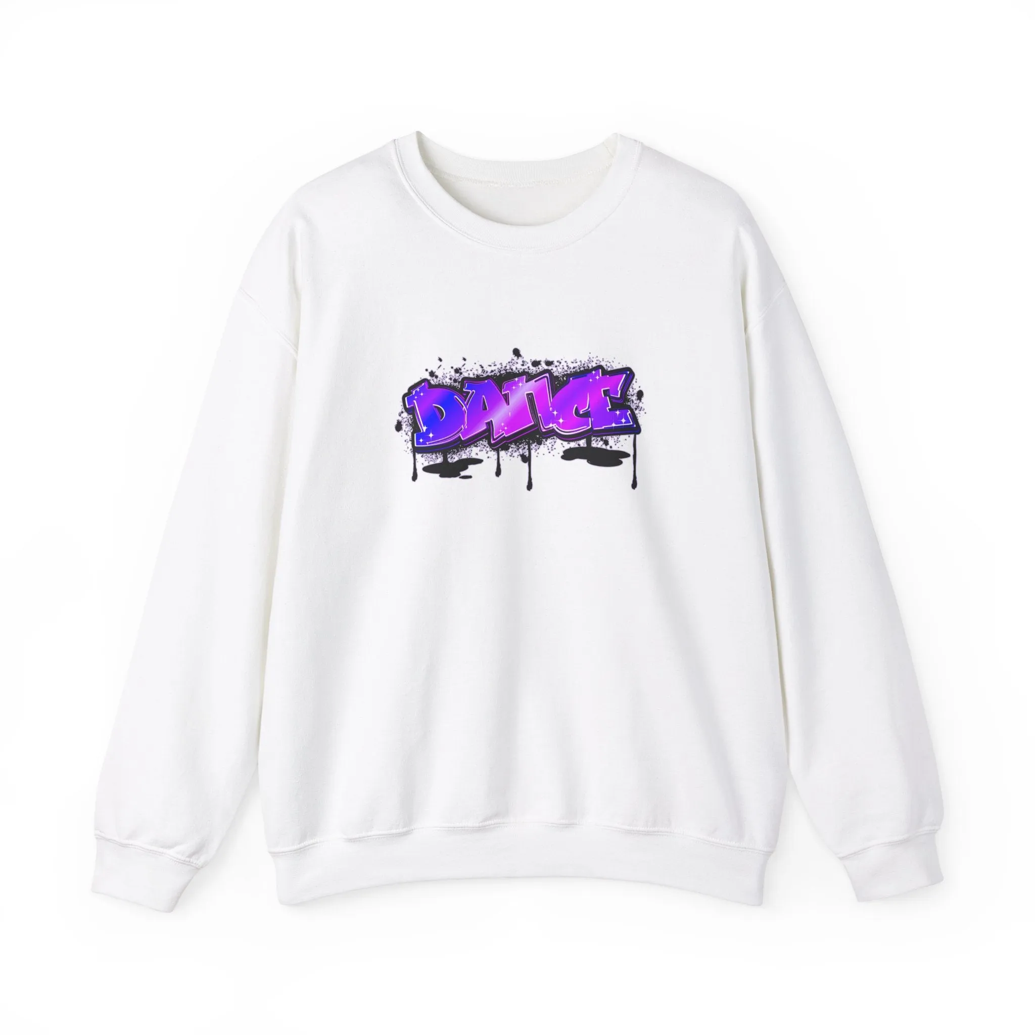 Graffiti Dance Unisex Heavy Blend™ Crewneck Sweatshirt