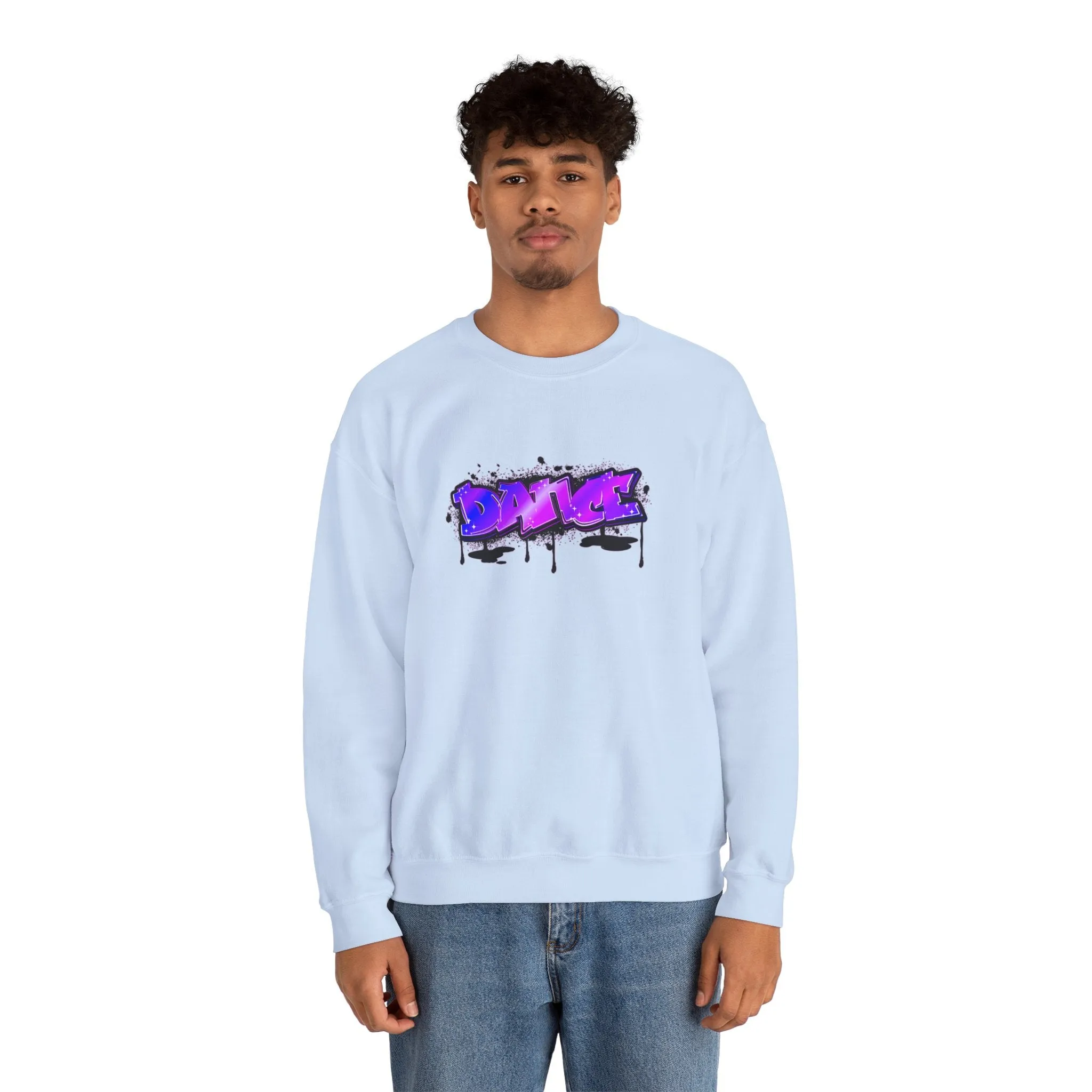 Graffiti Dance Unisex Heavy Blend™ Crewneck Sweatshirt