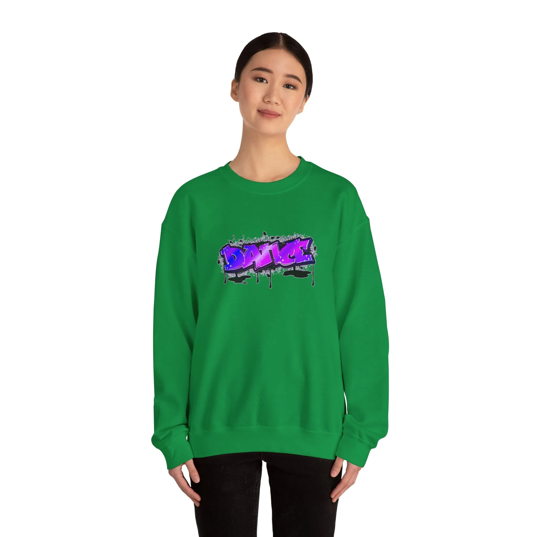 Graffiti Dance Unisex Heavy Blend™ Crewneck Sweatshirt