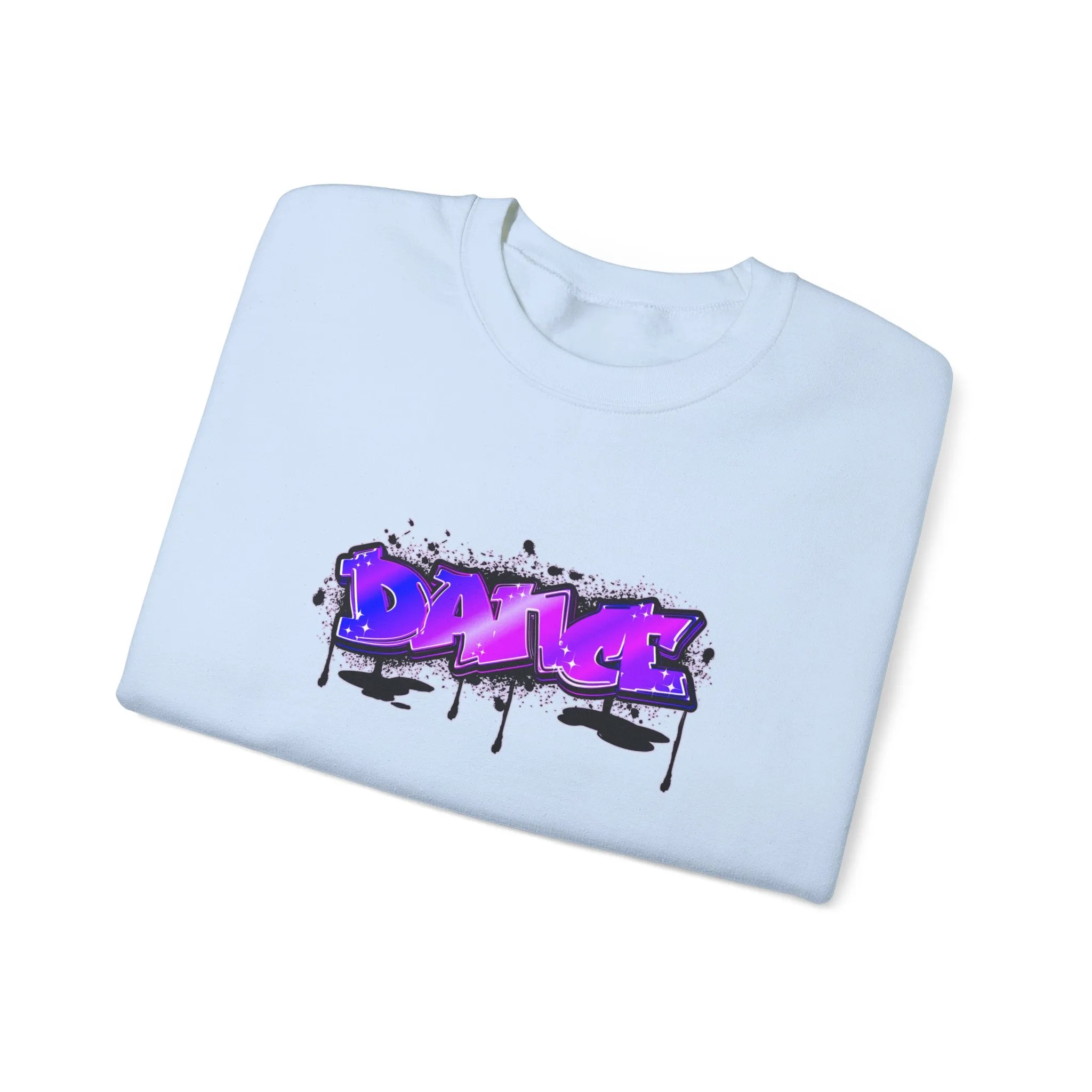 Graffiti Dance Unisex Heavy Blend™ Crewneck Sweatshirt