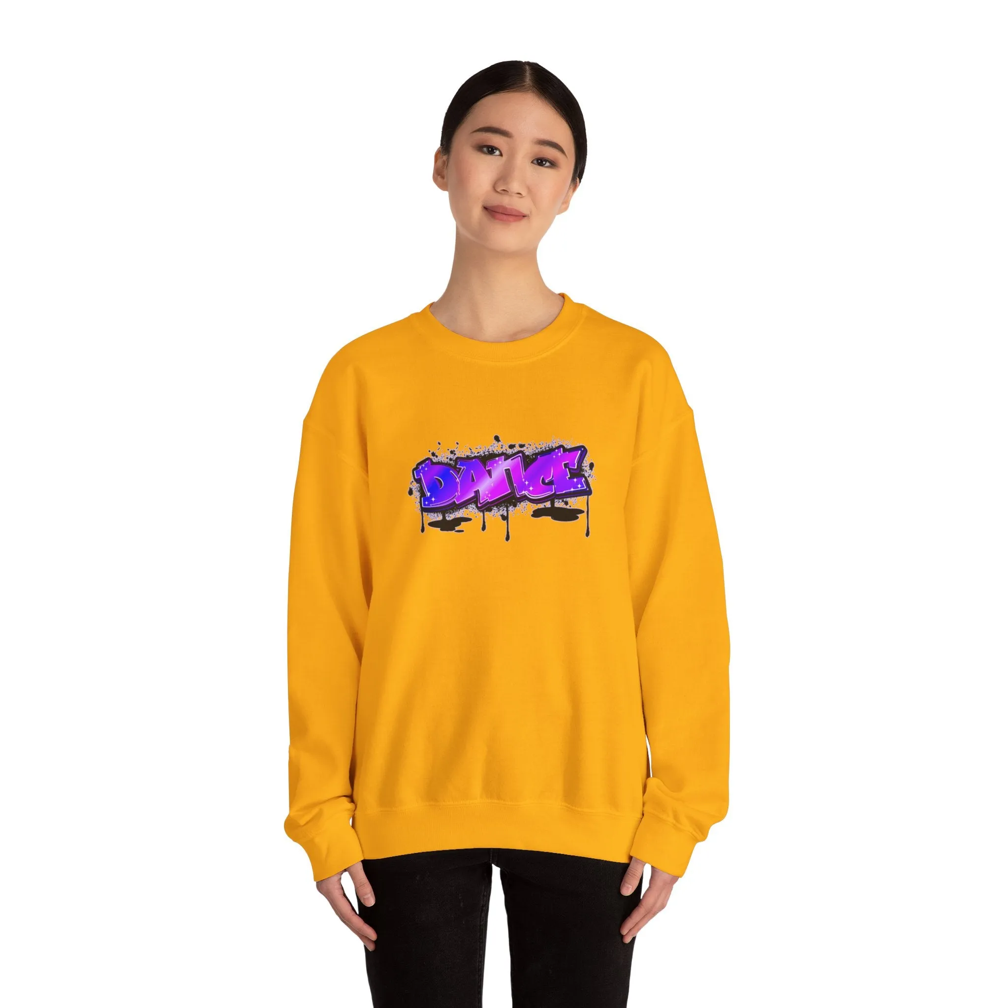 Graffiti Dance Unisex Heavy Blend™ Crewneck Sweatshirt