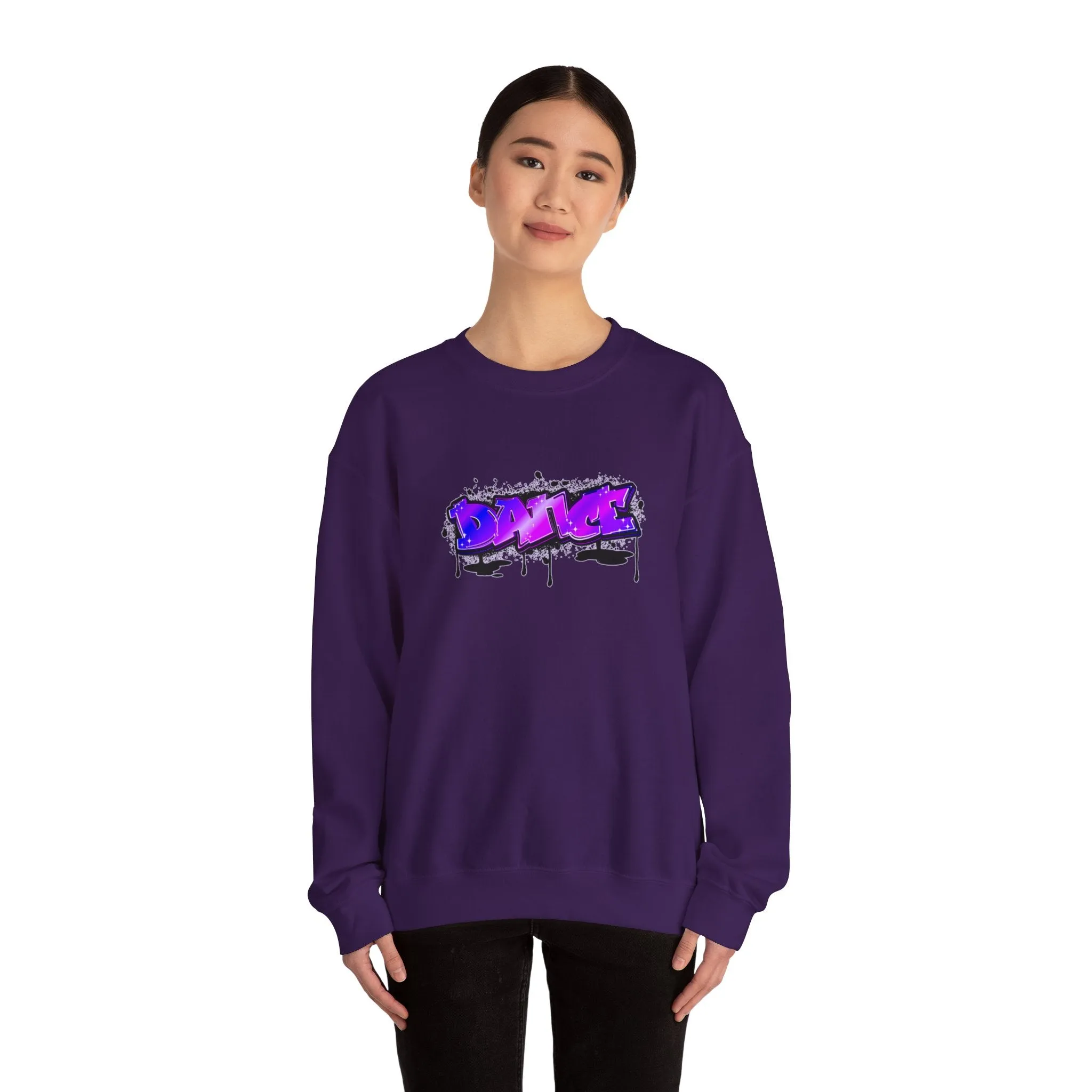 Graffiti Dance Unisex Heavy Blend™ Crewneck Sweatshirt