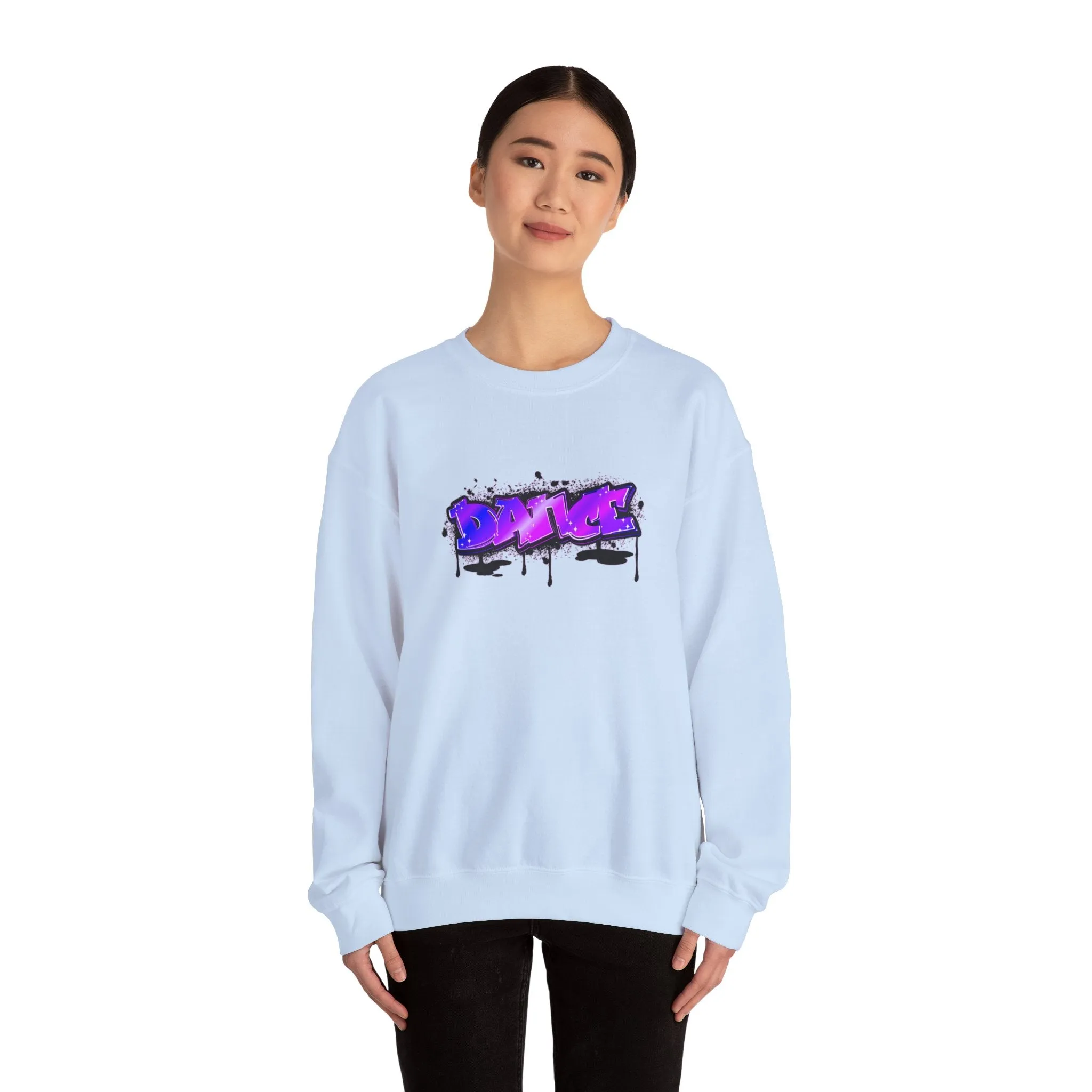 Graffiti Dance Unisex Heavy Blend™ Crewneck Sweatshirt