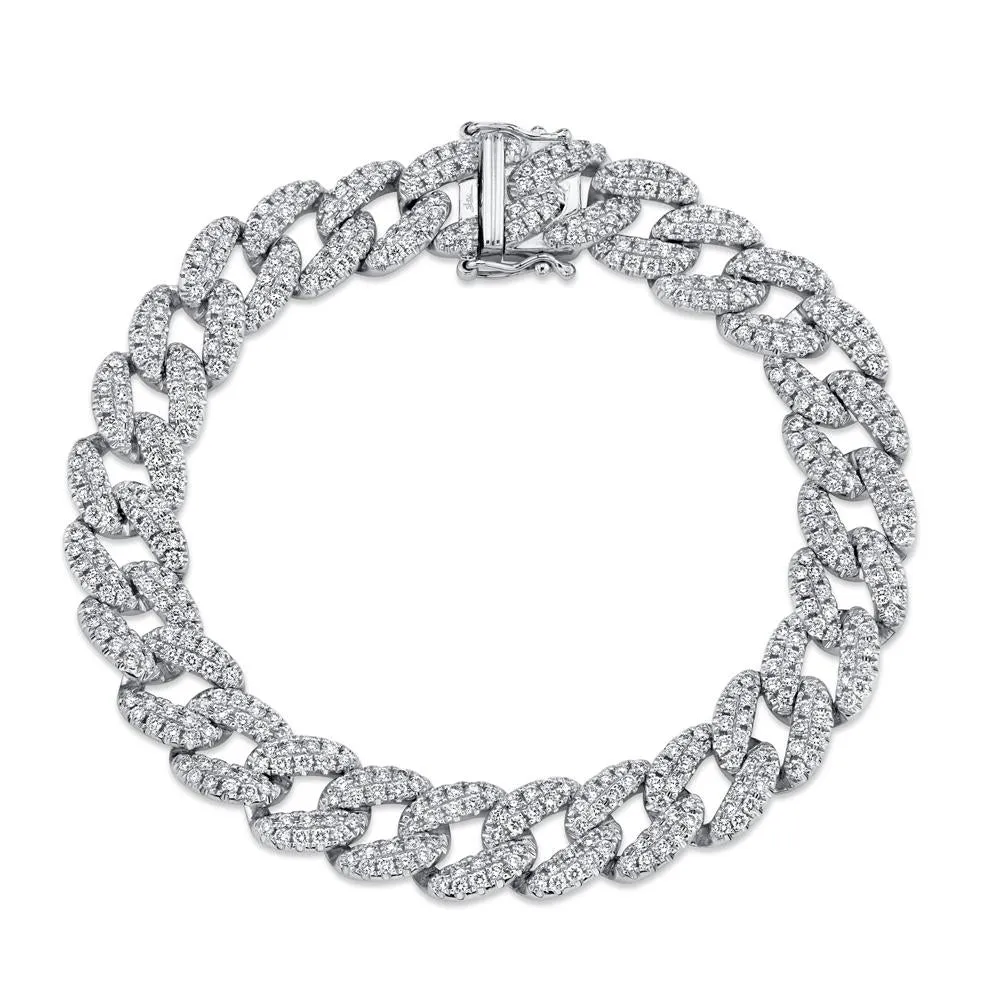 Havana Midi 4.36 Ct. Diamond Pave Link Bracelet