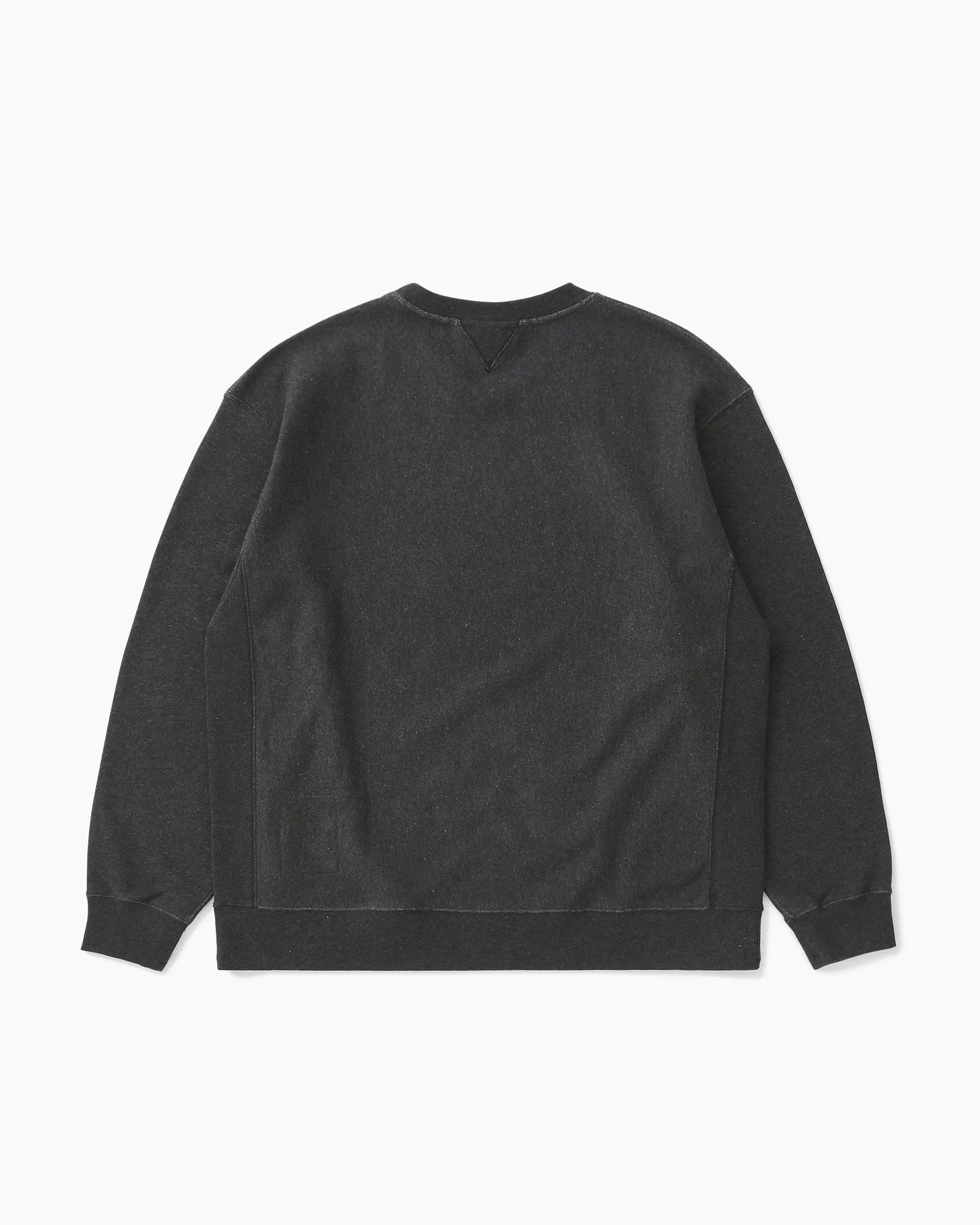 Heather Stock Crewneck Black