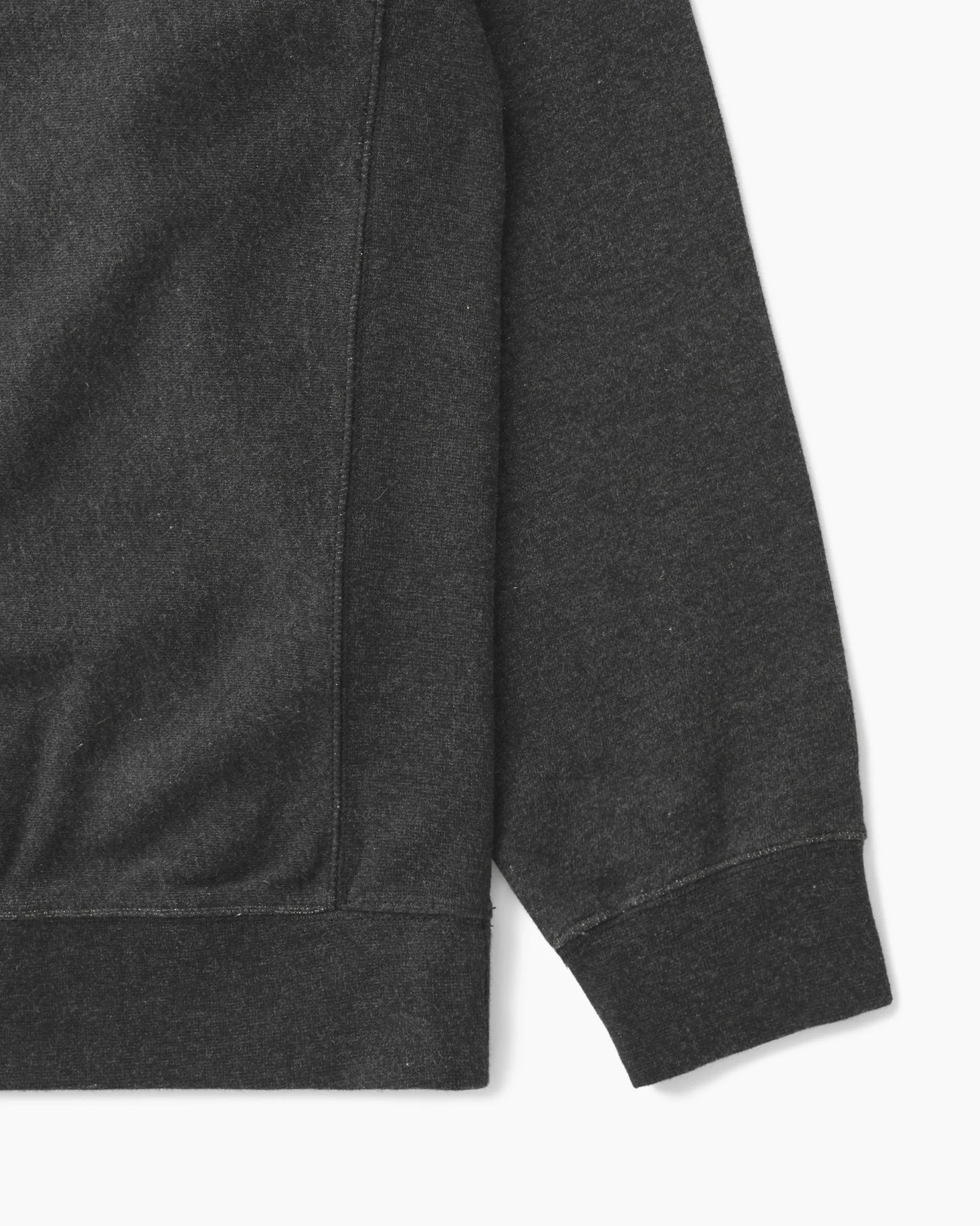 Heather Stock Crewneck Black