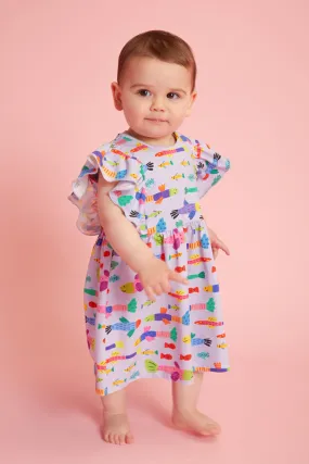 Here Fishy Baby Dress