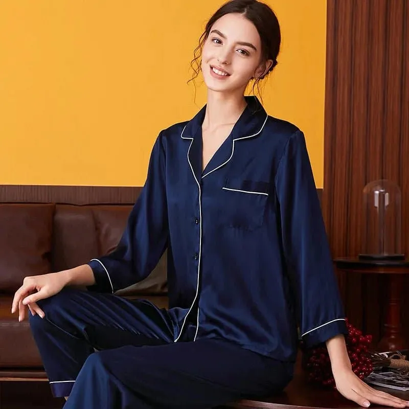 High Quality Silk Pajamas